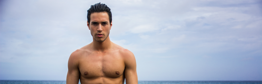 man standing in water man standing in water